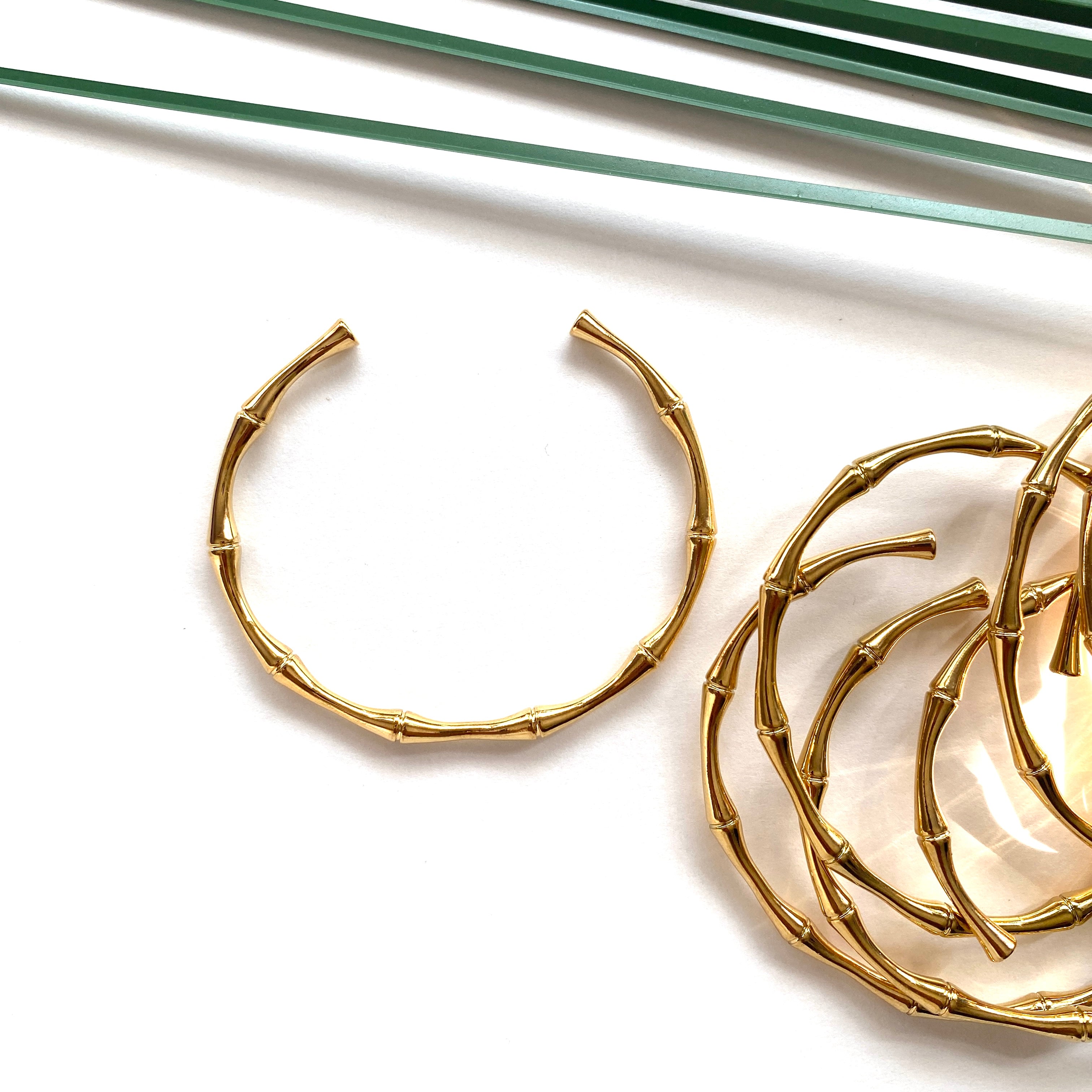Bamboo Bangle Bracelets