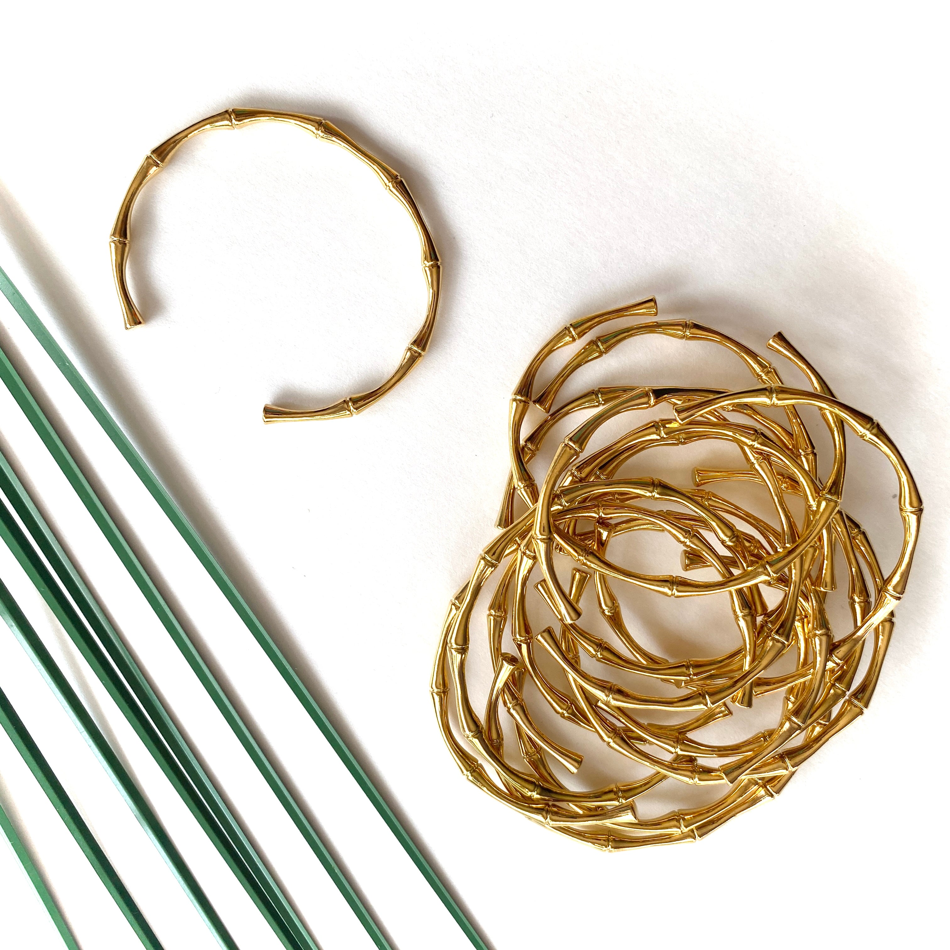 Bamboo Bangle Bracelets
