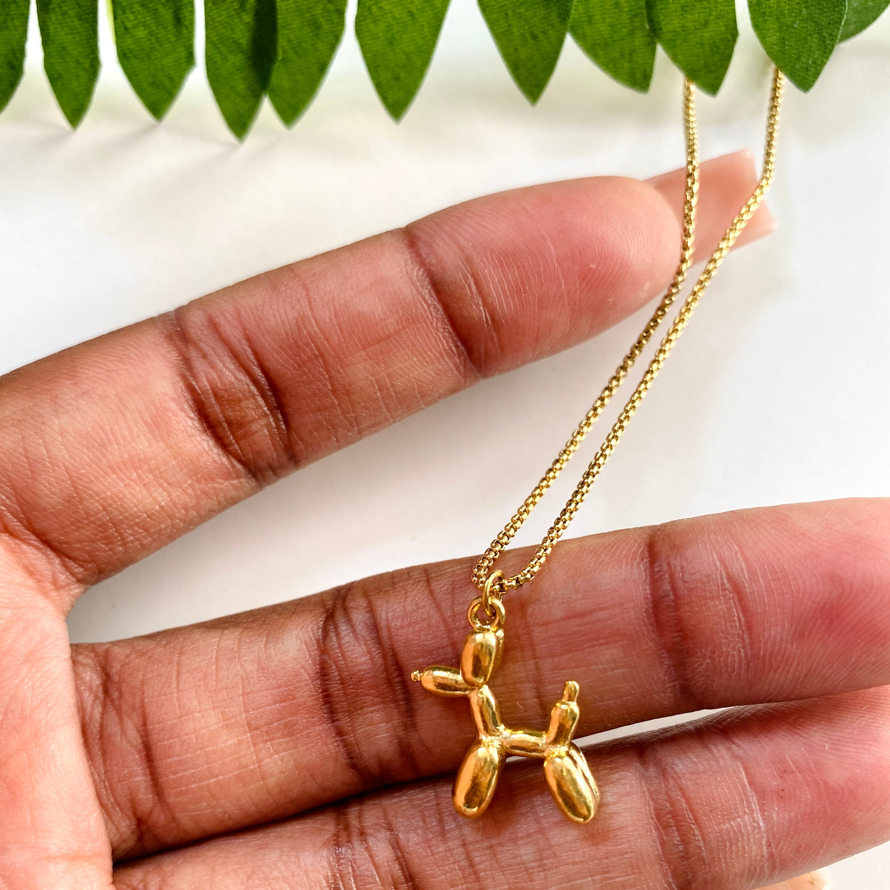 “Circus” Necklace 14k