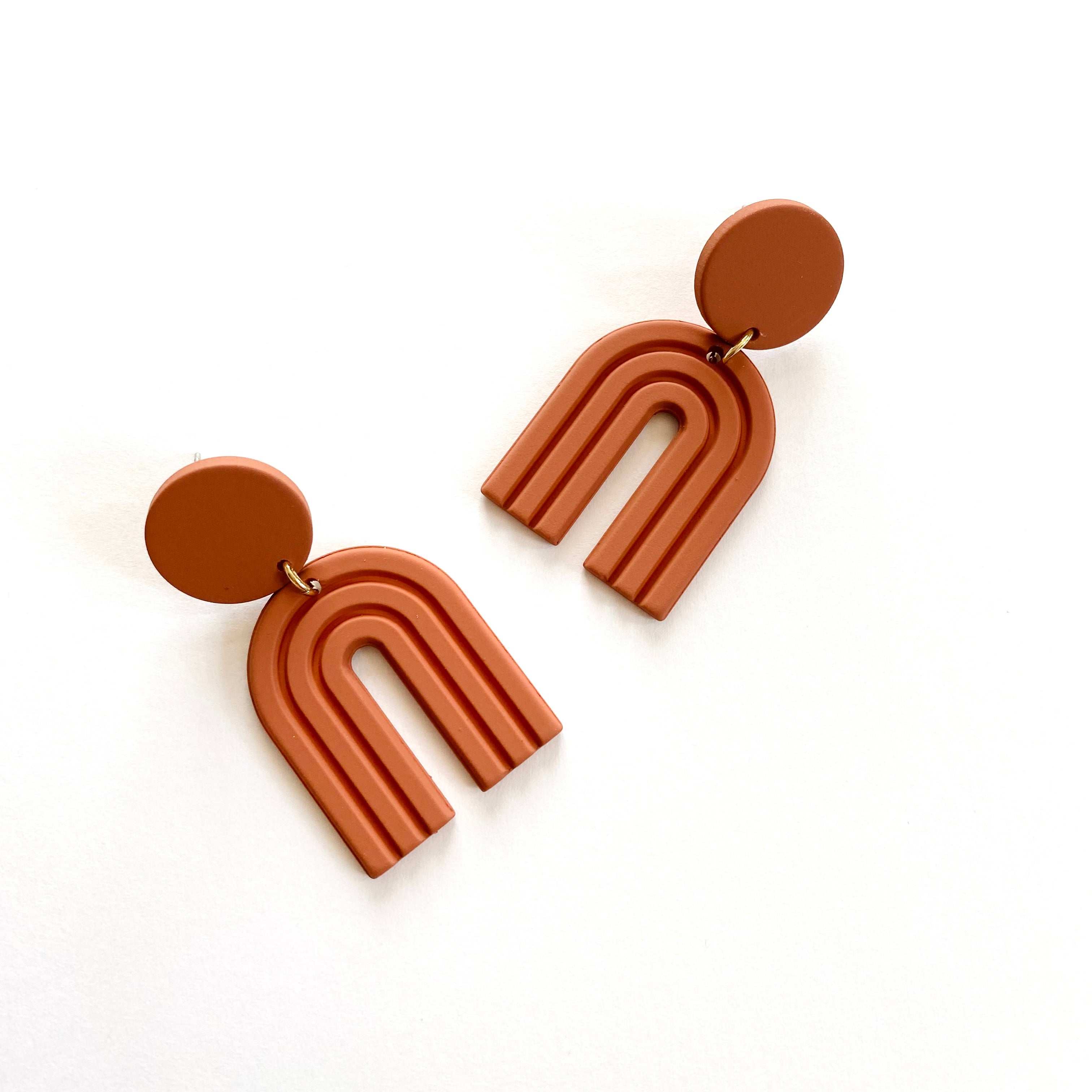 “Archie” Geometric Earrings