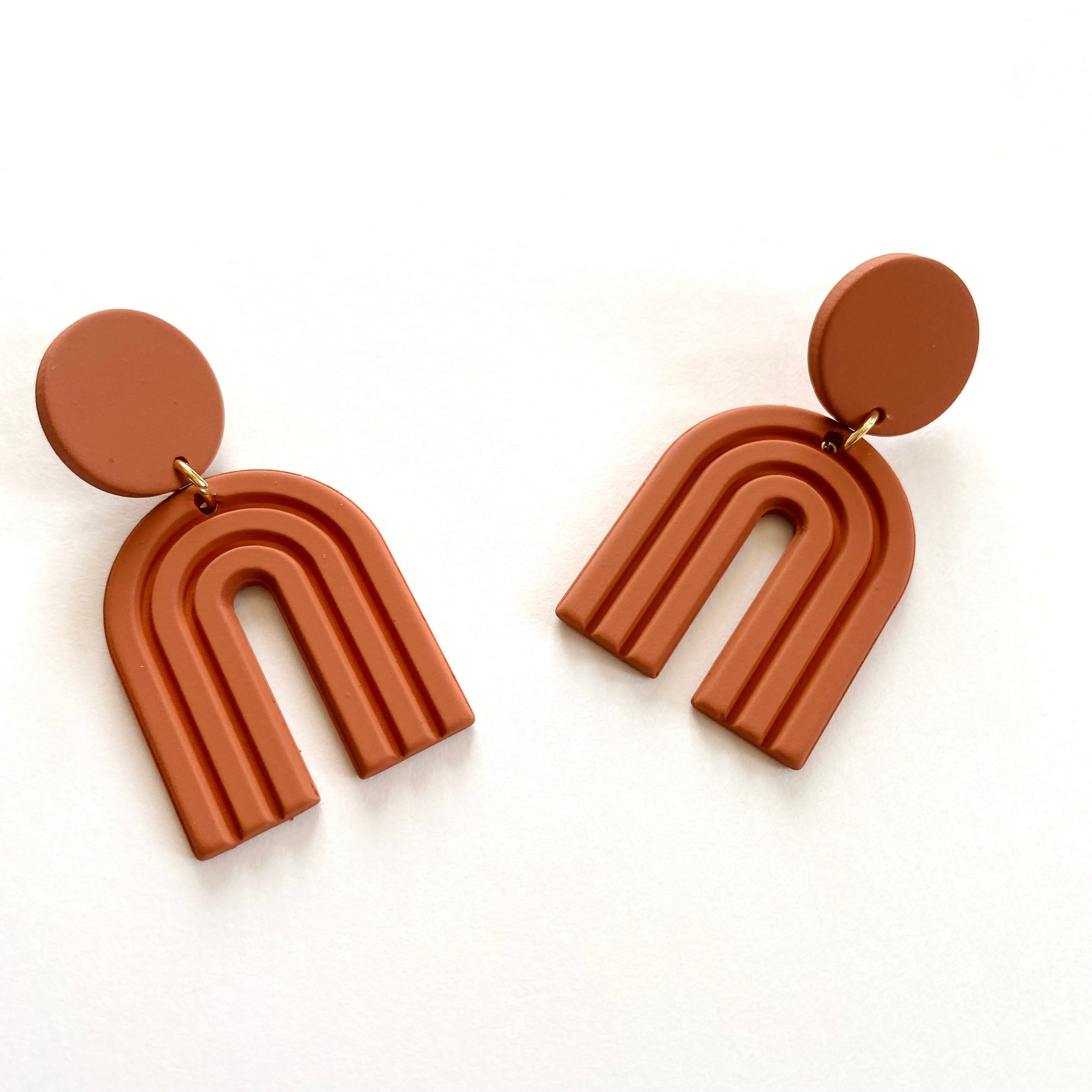 “Archie” Geometric Earrings