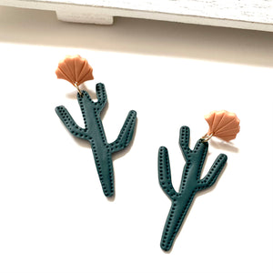“Cacti” Drop Earrings