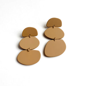“Shortbread” Natural Drop Earrings