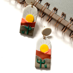 “Santa Fe Sky” Earrings