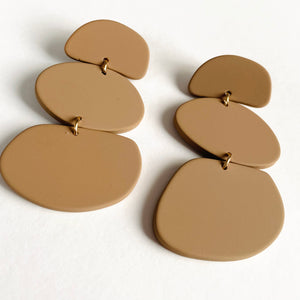 “Shortbread” Natural Drop Earrings
