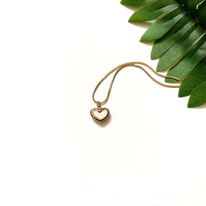 “Forever” Heart Necklace 18k