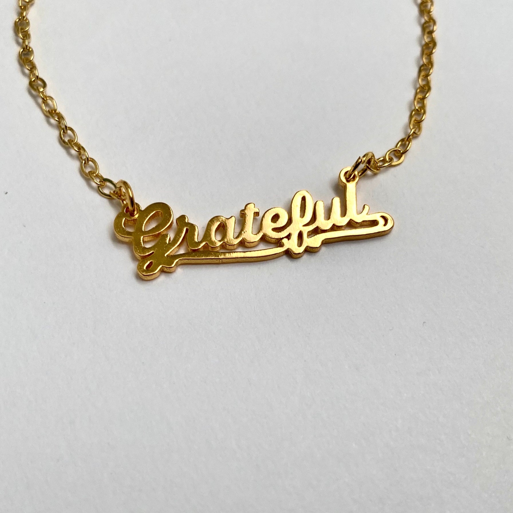 “Grateful” Necklace