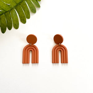 “Archie” Geometric Earrings