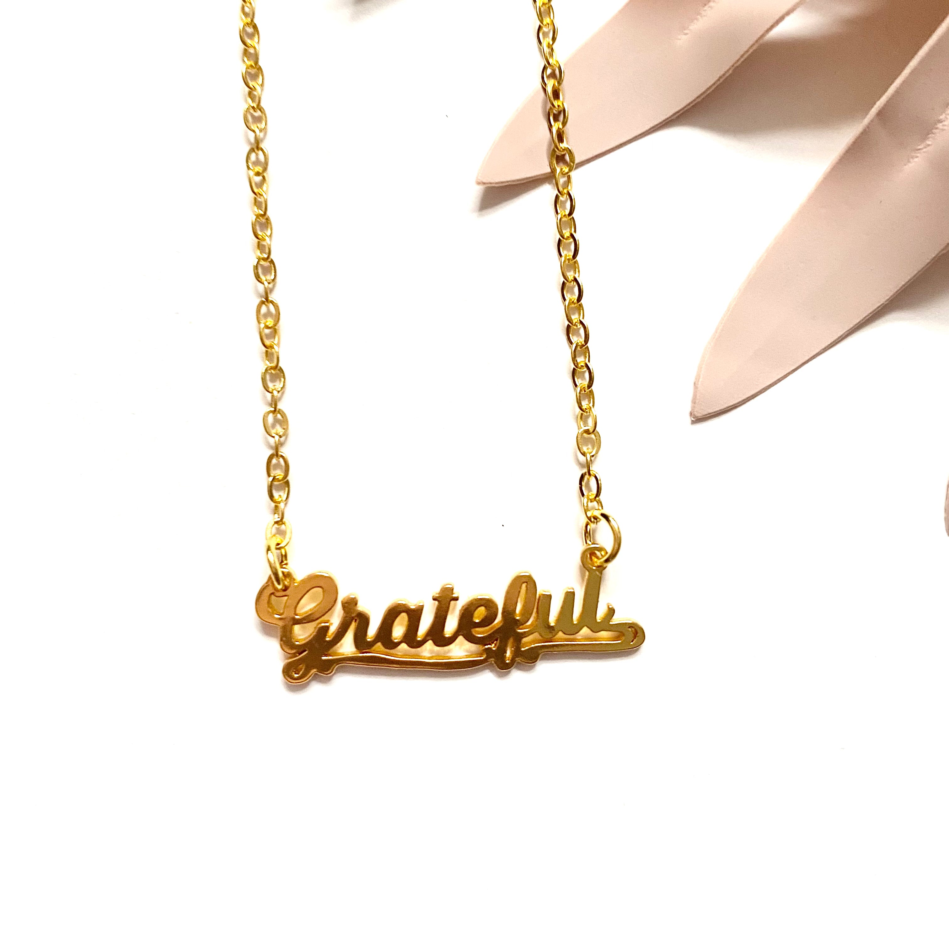 “Grateful” Necklace