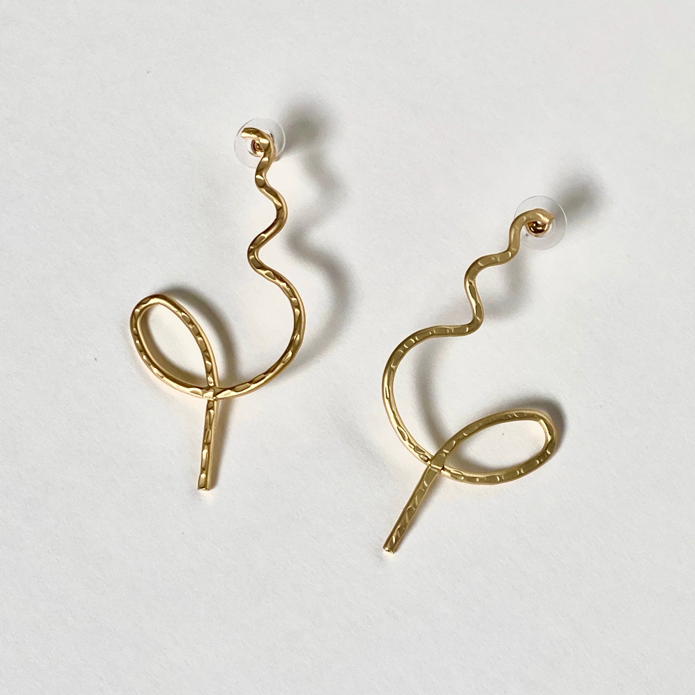 “The Wire” earrings